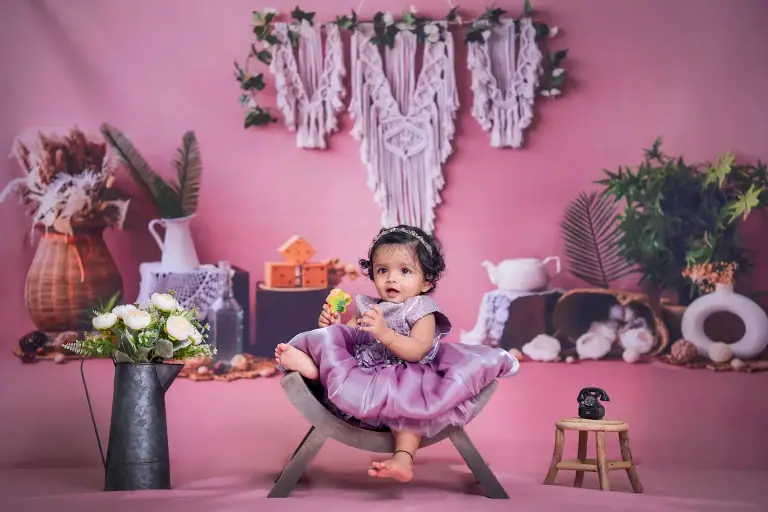 Dream Fantasy theme baby photoshoot