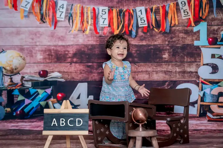 Graduation Day theme baby photoshoot